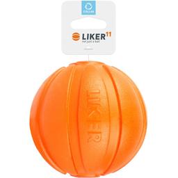 Мячик Liker 11 см оранжевый