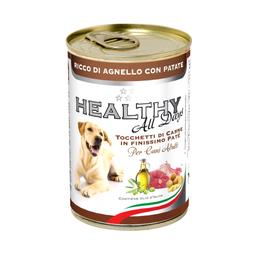 Вологий корм для собак Healthy All Days, з ягням і картоплею, 400 г