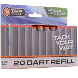 Набір дротиків Tack Pro Dart Refill для бластера, 20 шт. (31051)