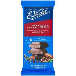 Шоколад чорний E.Wedel 64%, 90 г (917597)