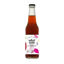 Сидр West Side Cidre Bio A La Framboise, 5%, 0,33 л (W8116)