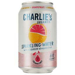 Мінеральна вода Charlie's із соком грейпфрута газована з/б 0.33 л (863546)