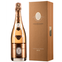 Шампанское Louis Roederer Cristal Rose Vintage 2012, розовое, брют, 12%, 0,75 л (1003128)