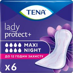 Ночные урологические прокладки Tena Lady Protect Maxi Night 8 капель 6 шт.