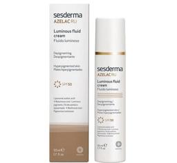 Освітлювальна емульсія для обличчя Sesderma Laboratories Azelac Luminous Fluid Cream, 50 мл