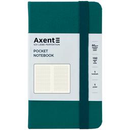 Книга записная Axent Partner A6- в клеточку 96 листов малахит (8301-31-A)