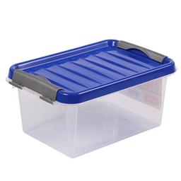 Ящик пластиковий Heidrun ClipBox light, 14 л, синій (604_1)