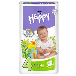 Підгузки дитячі Bella Baby Happy 4 (8-18 кг), 46 шт.