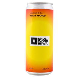 Пиво Underwood Brewery Milky Mango, светлое, 5,5%, ж/б, 0,33 л (870724)