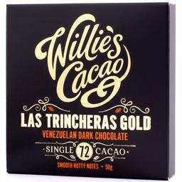 Шоколад чорний Willie's Cacao Las Trincheras 72% 50 г (814633)