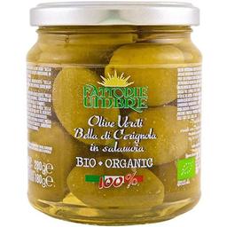 Оливки Buoni Dentro Белла ді Черіньола зелені великі в розсолі 290 г