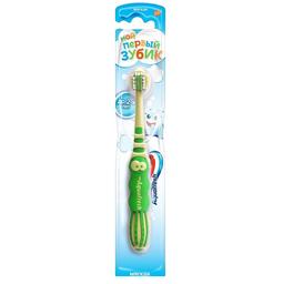 Дитяча зубна щітка Aquafresh Мій перший зубик, м'яка, зелений