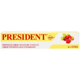 Зубная паста President Junior Toothpaste Wild Strawberry 6+ years 50 мл