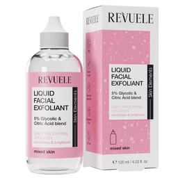 Ексфоліант Revuele Lliquid Facial Exfoliant 5% Glycolic Citric Acid blend для комбінованої шкіри, 125 мл