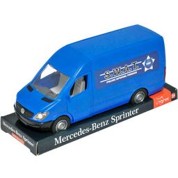 Автомобіль Tigres Mercedes-Benz Sprinter вантажний на планшетці синій (39702)