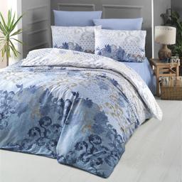 Комплект постельного белья Victoria Sateen Nerissa, 200х220, сатин, голубой (2200000553850)