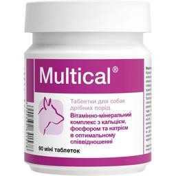 Вітамінно-мінеральна добавка Dolfos Multical mini для собак, 90 міні таблеток