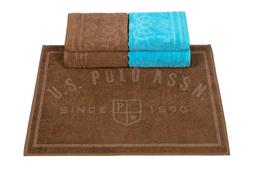 Набір U.S.Polo Assn, 5 предметів, блакитний, бежевий (2000008458580)