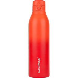 Термобутылка Uzspace Iron Gradient 1 л оранжевый с красным (4204)