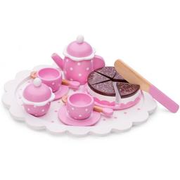 Іграшковий посуд New Classic Toys Чайний набір, рожевий (10620)