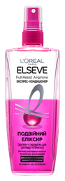 Экспресс-кондиционер L’Oréal Paris Elseve Двойной эликсир Сила аргинина Х3 для волос, склонных к выпадению, 200 мл