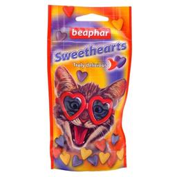 Лакомство Beaphar Sweethearts сердечки для кошек и котят, 150 шт.