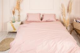 Комплект постельного белья Ecotton, евростандарт, 4 единицы, светло-розовый (22237)