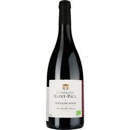 Вино Domaine Saint Paul Grenache Syrah IGP Pays D'OC 2021 червоне сухе 0.75 л