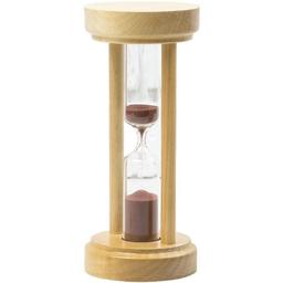 Песочные часы настольные Стеклоприбор 4-21, 5 минут, бежевые (300579)