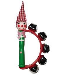 Игрушка-погремушка Offtop Клоун, зеленый (833841)