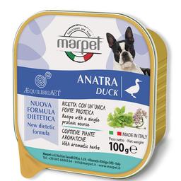 Влажный корм для собак Marpet AequilibriaVet, мусс с уткой, 100 г (CH10/100)
