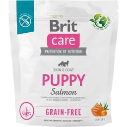 Сухой беззерновой корм для щенков Brit Care Dog Grain-free Puppy, с лососем, 1 кг