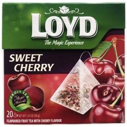 Чай фруктовий Loyd Sweet Cherry, вишня, у пірамідках, 40 г