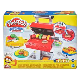 Игровой набор для лепки Hasbro Play-Doh Гриль (F0652)