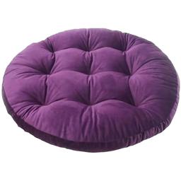 Лежак-подушка Matys Сапфир №2, 60 см, круглый, фиолетовый