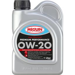 Моторное масло Meguin Premium Performance SAE 0W-20 1 л
