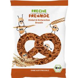 Органічні хрусткі крендельки Freche Freunde з нутом, 75 г (3029)