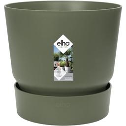 Вазон Elho Greenville Round, 40 см, зелений (332471)