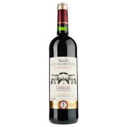 Вино Bastille Coste-Deveze Rouge AOP Gaillac, червоне, сухе, 0,75 л