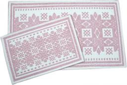 Набор ковриков Irya Palmed pudra, светло-розовый (svt-2000022238250)