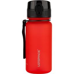Бутылка для воды UZspace Colorful Frosted, 350 мл, жарко-красный (3034)
