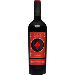 Вино 4Cento Ace of Diamonds Rosso Toscana, червоне, сухе, 13,5%, 0,75 л (8000019863866)