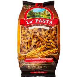 Макаронные изделия La Pasta Спираль, цельнозерновые, 400 г (816996)