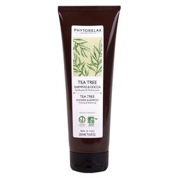 Шампунь-гель для душа Phytorelax Vegan&Organic Tea Tree, 250 мл (6022326)
