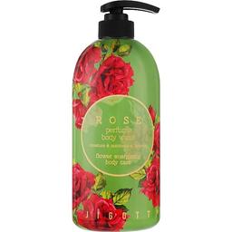 Гель для душу Jigott Троянда Rose Perfume Body Wash, 750 мл (282157)