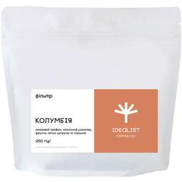 Кава зернова Idealist Coffee Co Колумбія, фільтр, 250 г