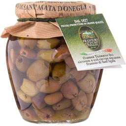 Оливки Frantoio di Sant'agata Таджаске без кісточок в оливковій олії 260 г