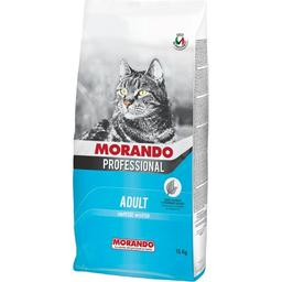 Сухой корм для взрослых кошек Morando Professional с рыбой 15 кг