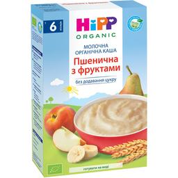 Молочна каша HiPP Organic Пшенична з фруктами 250 г