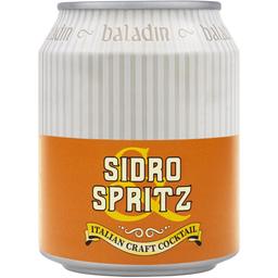 Напиток слабоалкогольный Baladin Sidro Spritz, 5,3%, 0,237 л, ж/б